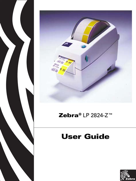 zebra lp 2824 printer instructions.